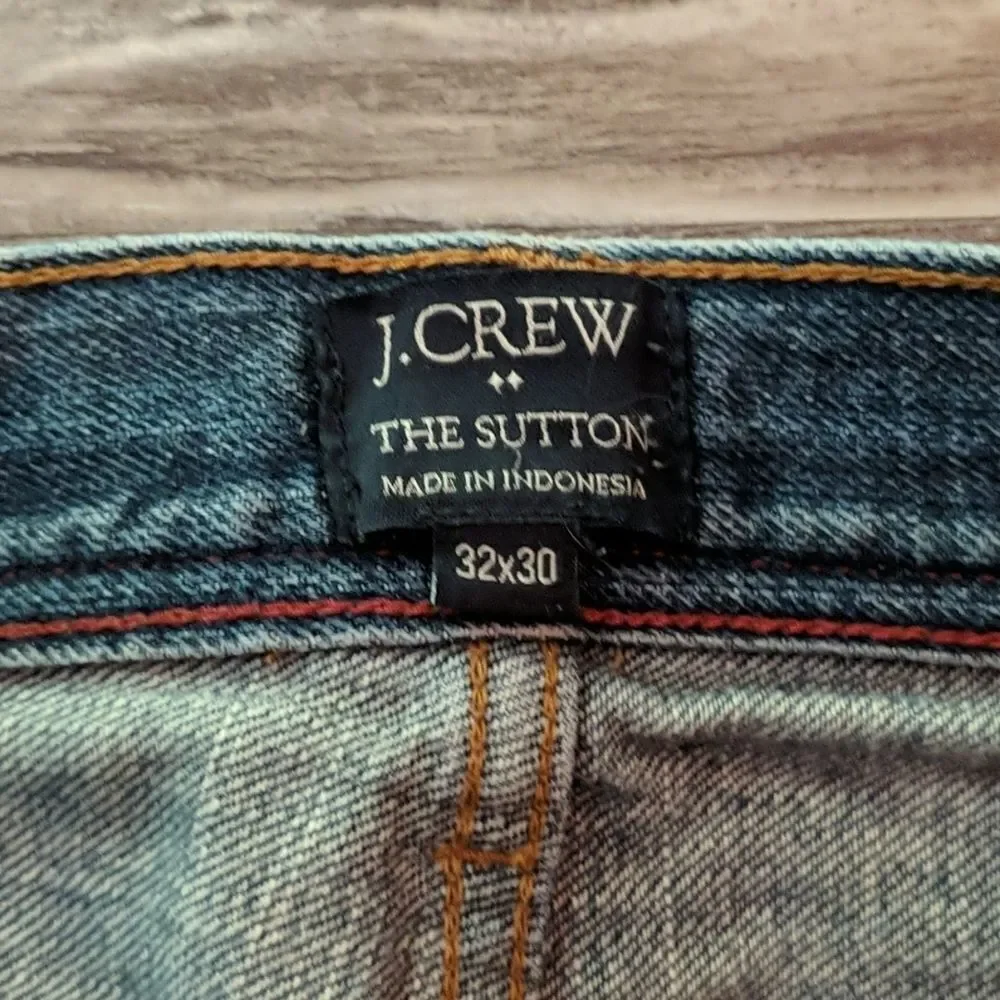 J. Crew  The SUTTON  Jeans  Sz 32x30